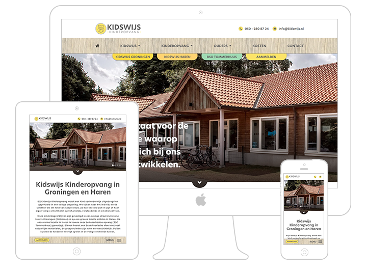 Kidswijs Kinderopvang Responsive